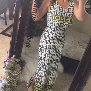 Long Fendi Summer Dress